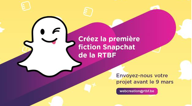 RTBF : Cherche scénario pour une fiction sur SnapChat