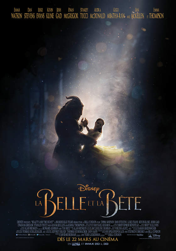 CRITIQUE : Beauty and the Beast (La Belle et la Bête) de Bill Condon