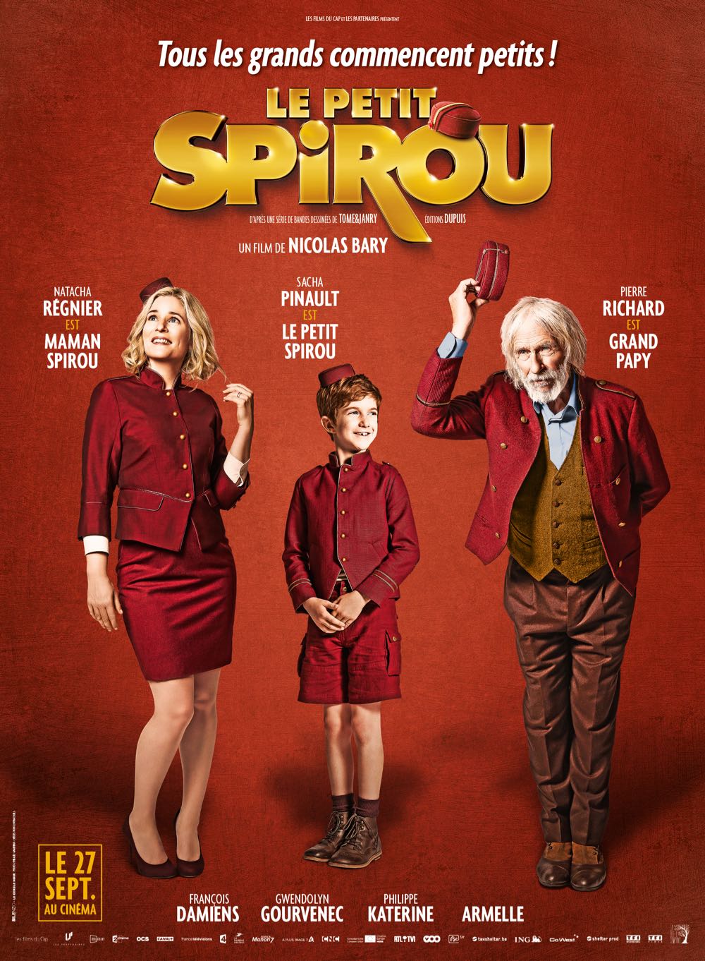 CINEMA : Premier teaser pour « Le Petit Spirou » de Nicolas Bary