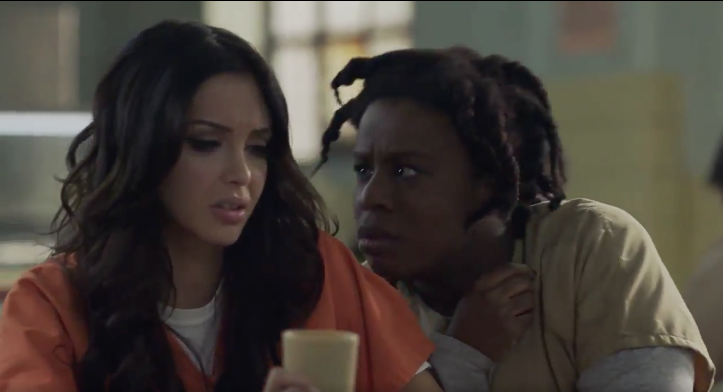 NABILLA BENATTIA : Star de la nouvelle campagne de pub de la série « Orange is the New Black » sur Netflix